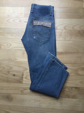 Modne damskie jeansy Levi's - 29/32 - pas: 80 !