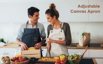 МУЖСКОЙ КУХОННЫЙ ФАРТУК БАРИСТА ВОДОНЕПРОНИЦАЕМЫЙ STRONG CHEF-ОФИЦИАНТ