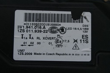 HELLA 3V1.941.016.A SVĚTLO
