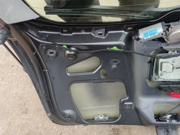 SEAT ALTEA III LS9N ČERNÁ VÍKO KUFRU KUFRU KOMPLETNÍ ZDRÁVA