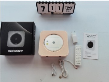 ПОРТАТИВНЫЙ CD-ПЛЕЕР BT5.0 FM-РАДИО С ДИСТАНЦИОННЫМ УПРАВЛЕНИЕМ