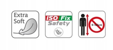 Основание сиденья SafeUp Fix L 22-36 СЕРЫЙ Heyner