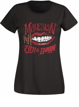 MANESKIN Koszulka Damska T-Shirt 7 WZORÓW XS