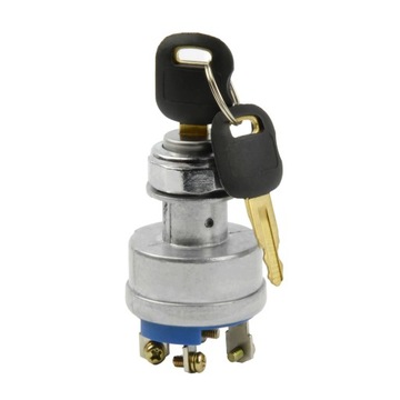 ТРЕХПОЗИЦИОННЫЙ ВЫКЛЮЧАТЕЛЬ ЗАЖИГАНИЯ CAT С КЛЮЧАМИ 9G7641 4 КОНТАКТА