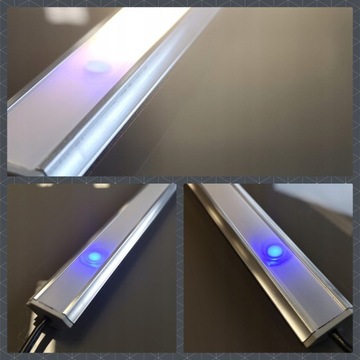 Listwa LED Ośw. PODSZAFKOWE PREMIUM 0,5m NAROŻNE