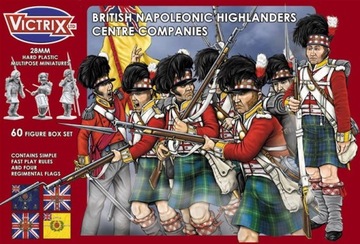 VICTRIX British Napoleonic Highlander Centre Companies