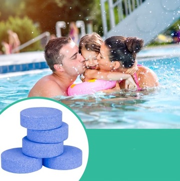 11w1 CHLOR TABLETKI MULTIFUNKCYJNE DO BASENU JACUZZI SPA 20g BLUE BASEN 1kg