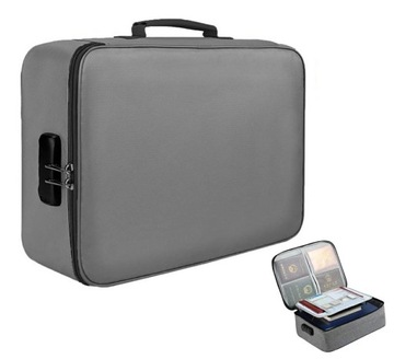 TORBA ORGANIZER NA DOKUMENTY Z ZAMKIEM TR12C