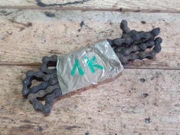 ВИНТАЖНАЯ ПРИВОДНАЯ ЦЕПЬ ДЛЯ ВЕЛОСИПЕДА ROMET KARAT ОРИГИНАЛ PRL