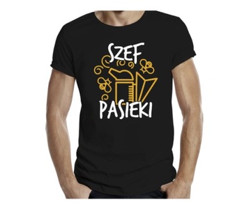 Prezent KOSZULKA SZEF PASIEKI czarna rozm.XL