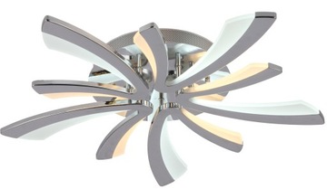 LAMPA LED CHROM SUFITOWA PLAFON ŻYRANDOL EKO LED