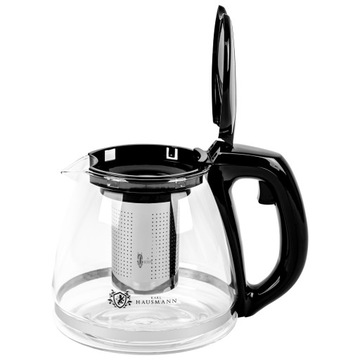 СТЕКЛЯННЫЙ КУВШИН С ЧАЙНЫМ, КОФЕВАРОЧНЫМ И НАГРЕВАТЕЛЕМ ДЛЯ ТРАВ 1,5л.
