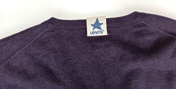 LEVI'S MARKOWY Sweter V-NECK r. S