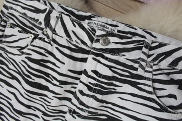 DŻINSY PROSTE DAMSKIE ZEBRA 42 XL PULL & BEAR