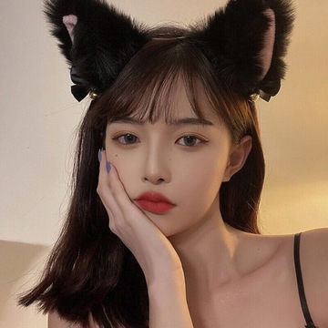 КОШАЧЬИ УШИ МЕХОВЫЙ КОСПЛЕЙ АНИМЕ ПОВЯЗКА НА ГОЛОВУ