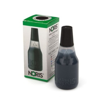 Tusz do pieczątek, stempli NORIS 110s CZARNY 25ml