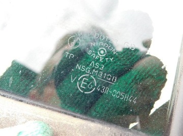 MAZDA PREMACY I 02R FACELIFT SKLO (OKNO) DVEŘE LEVÝ ZADNÍ AS3
