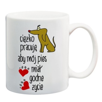 KUBEK beagle PIES WYŻEŁ PSY JAMNIK PIESKI WZORY
