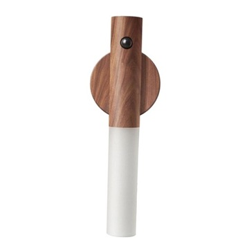 Kinkiet USB Lampa Pokój Przedpokój Schody Orzech