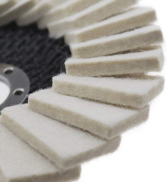 ДИСК ПОЛИРОВАЛЬНЫЙ ДИСК ВОЙЛОЧНЫЙ КЛАПАН 125мм