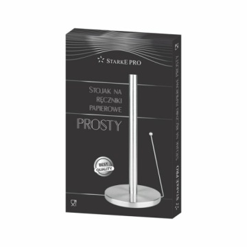 СТАЛЬНАЯ ПОДСТАВКА ДЛЯ БУМАЖНЫХ ПОЛОТЕНЕЦ 33 СМ