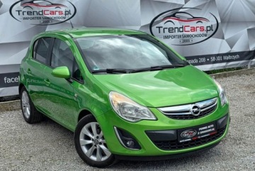Opel Corsa D Hatchback 5d Facelifting 1.4 87KM 2012 Opel Corsa 1.4 87 KM 5 drzwi bezwypadkowa serwisowana Gwarancja 1.4 Benzyna