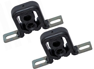 2X UCHWYT WIESZAK TŁUMIKA Audi 80 A3 VW BORA GOLF4