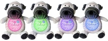 Спальное место в виде плюшевого мишки, плюшевый проектор, гудящий звук, музыкальная шкатулка.