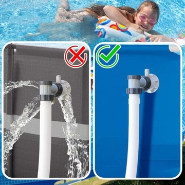 4x ZŁĄCZKA REDUKCJA DO WĘŻY DLA POMP WĘŻE BASENY ADAPTER DO INTEX 32-38MM