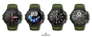 Умные часы Giewont GW430-3, зеленые
