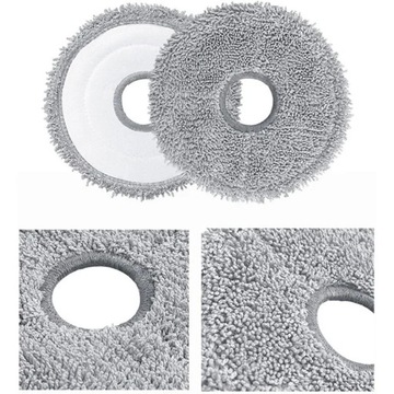 2 тряпки для швабры Robot Vacuum Mop Pad Dreame L10s L20 x40 Ultra Original