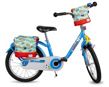 ДВОЙНАЯ ВЕЛОСИПЕДНАЯ РОЗЕТКА для велосипедной стойки ДЕТСКАЯ Велосумка