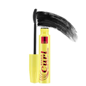 Avon Wonder Curl Podkręcająco-unoszący tusz do rzęs - Blackest Black - 10ml