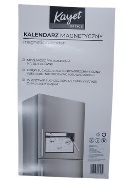 МАГНИТНЫЙ КАЛЕНДАРЬ, ПРИКРЕПЛЕННЫЙ К МАГНИТАМ