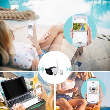 НАРУЖНАЯ СОЛНЕЧНАЯ IP WIFI FULL HD USB КАМЕРА