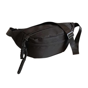 Torba na klatkę piersiową Crossbody Daypack Pokrowiec Przenośna torba Crossbody Torba na ramię piterek Czarna