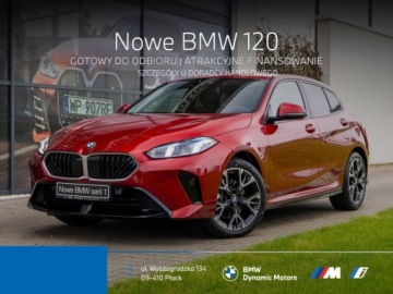 BMW Seria 1 F70 2025 BMW Seria 1 120 - 170 KM mHEV - Gotowy do Odbioru - Adaptacyjne LEDy - M