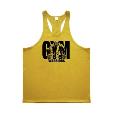 GYM WARRIORS MUSCLE GUYS Y Back Cotton Tank Top Me