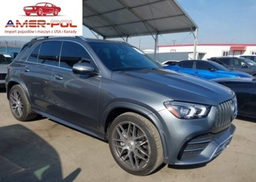 Mercedes GLE V167 2022 Mercedes-Benz GLE 2022r., AMG GLE 53, od ubezpieczalni 3.0 Benzyna 429KM