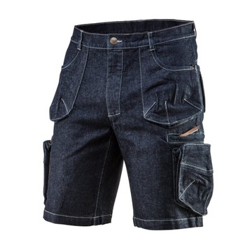 NEO Spodenki robocze krótkie DENIM rozmiar. S 81-279-S