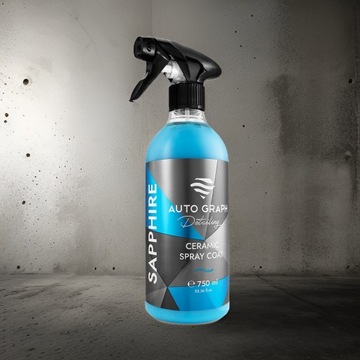 ГИДРОФОБНОЕ ПОКРЫТИЕ С SiO2 QD АВТО ГРАФ САПФИР Керамический аэрозольный слой 750 мл