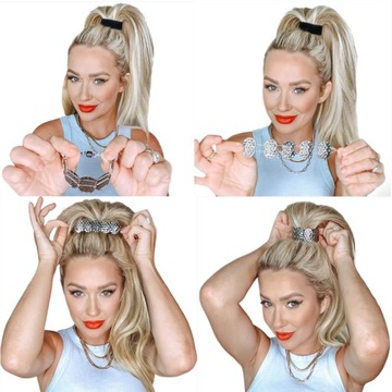 Магнитное украшение для волос BLING RINGZ для монеты PONY-O ROSE GOLD COIN