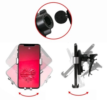 Dla Nissan Qashqai J10 2007-2009 Stylizacja samochodu Uchwyt na telefon komórkowy Nawiew powietrza