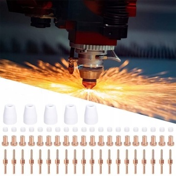 65 SZT ZESTAW DYSZE PRZECINARKA PLAZMOWA CIĘCIE PLAZMA PARKSIDE