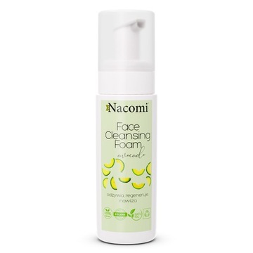 Nacomi Face Cleansing Foam pianka oczyszczająca do twarzy Avocado 150ml