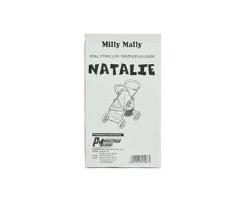 Wózek dla lalek zabawka spacerówka składany Natalie Mint Milly Mally