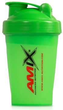 МИНИ ЗЕЛЕНЫЙ ШЕЙКЕР для питательных веществ, белковых добавок - Amix 400мл 6 ЦВЕТОВ