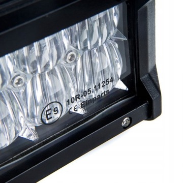 СВЕТОДИОДНАЯ ГАЛОГЕННАЯ РАБОЧАЯ ЛАМПА 252ВТ 5D КОМБО 30° / 60°