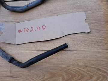 VW T4 2.4 D PRZEWÓD RURKA WĄŻ ZBIORNIK WSPOMAGANIA KOMPLET