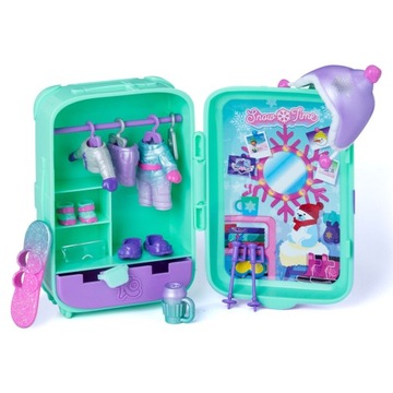 Мини-кукла Kookyloos Wanda в шкафу-чемодане